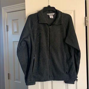 Columbia Gray Fleece Jacket